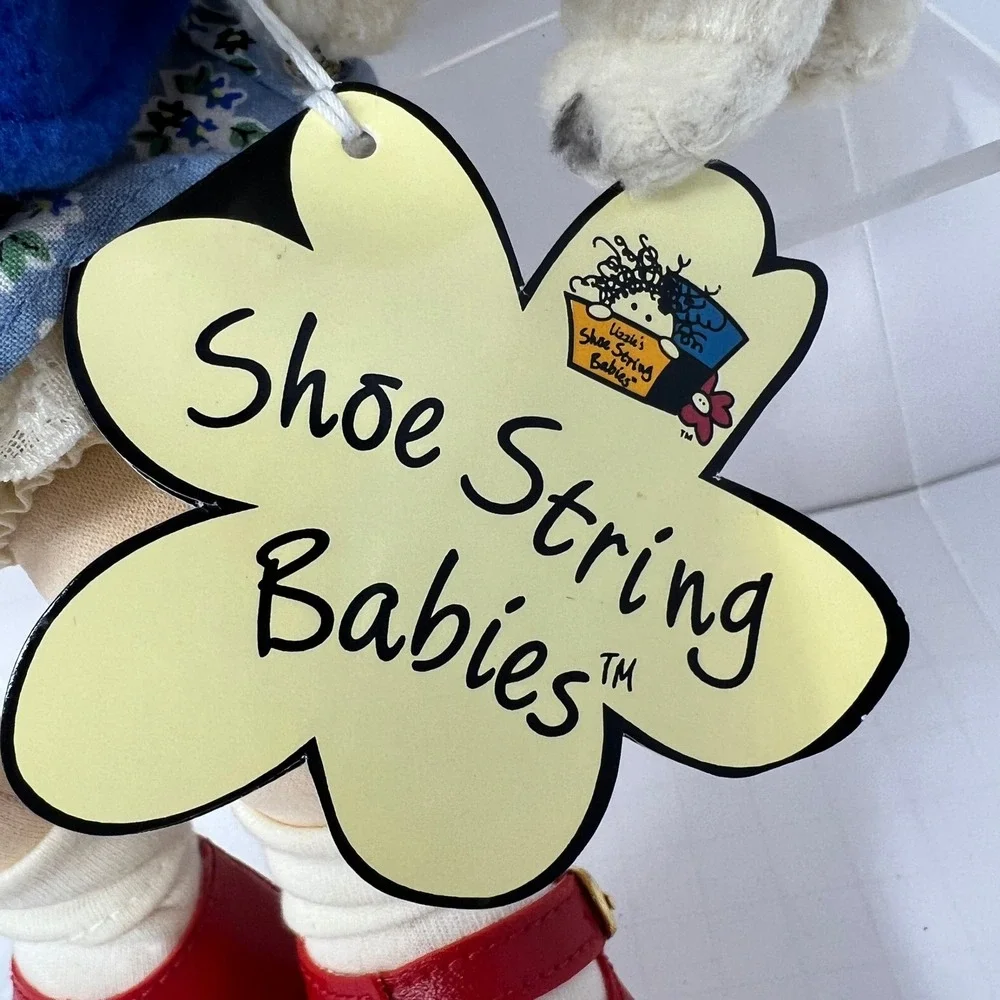 Shoe String Babies Mollie Plush Doll‎ w/ Puppy Play Toy Kids Ladie and friends